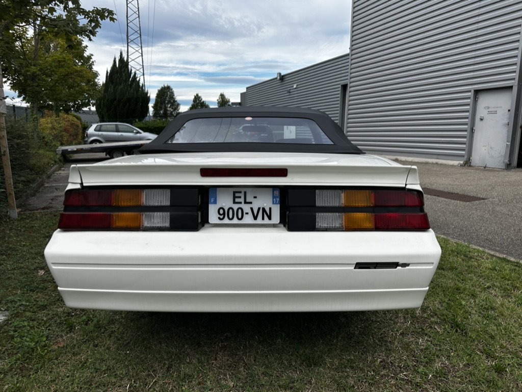 Chevrolet Camaro cabriolet 5.0L RS 1989 — photo 4