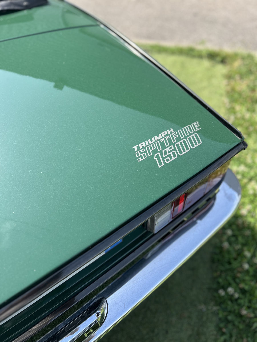 Triumph Spitfire 1500 FH 1977 — photo 2